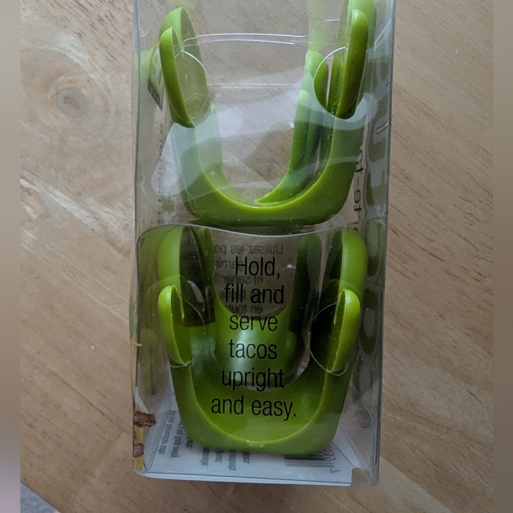 Cactus Taco Holders set Of 4 - Picture 2 of 3